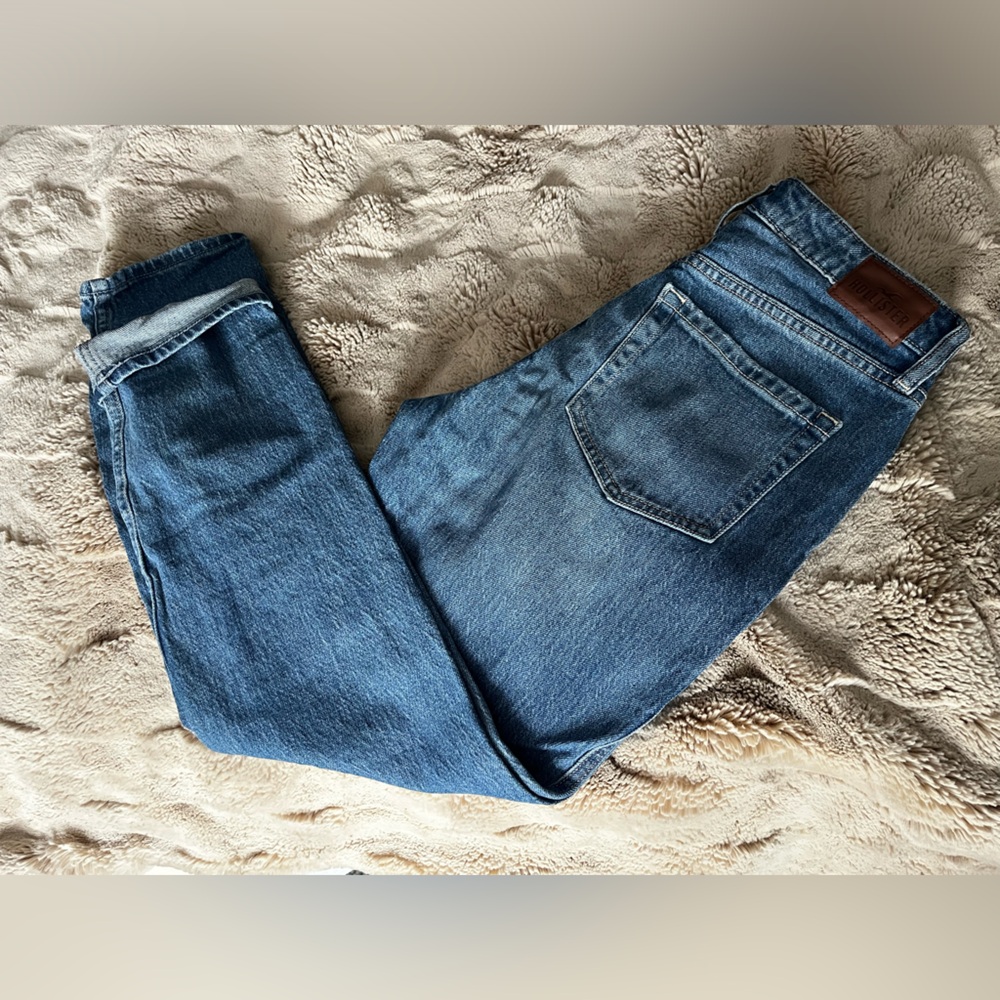 Hollister Blue Boyfriend Jeans Casual Style